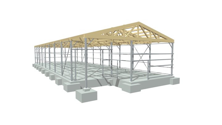 Warehouse Plovdiv 3D Model