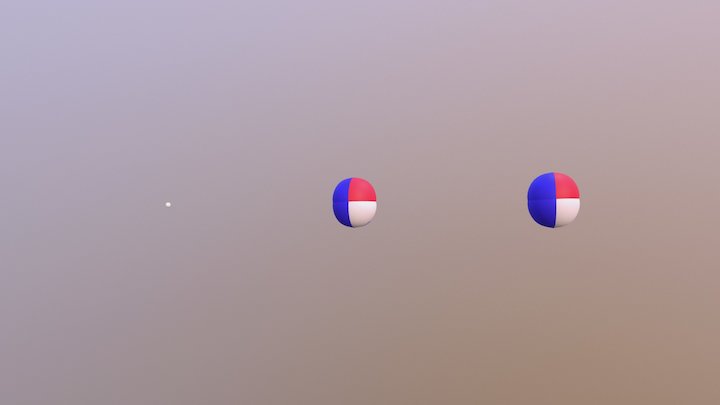 Nuclear Fission 3D Model