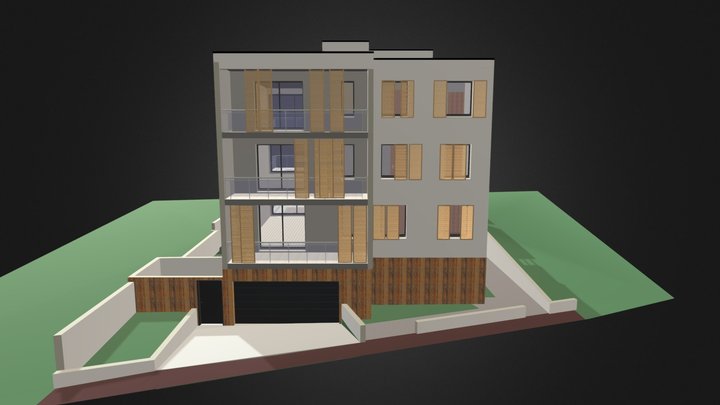 Immeuble 3D Model