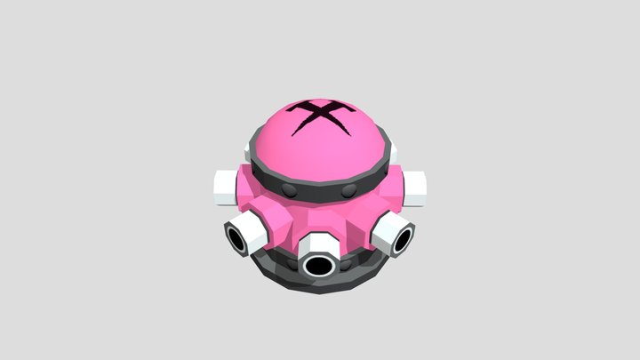 Low_poly_tack_shooter_btd6 3D Model