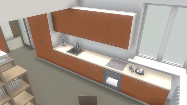 Apartment SK-1 3D Model