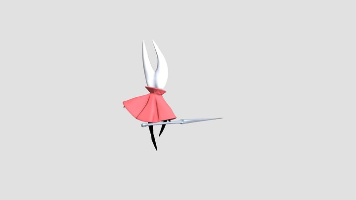 Silksong Fan Model (Rigged) 3D Model