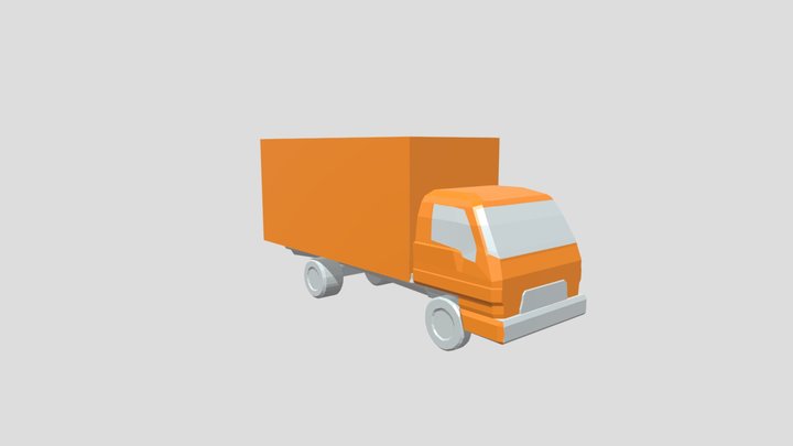 truckModelUV 3D Model