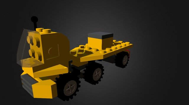 Lego Truck 3D Model