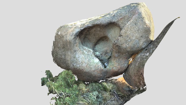 La Pedriza (Tres Coronas) - Tafoni 3D Model
