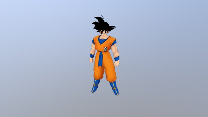 Dragon Ball Multiverse Son Bra 3D model 3D printable