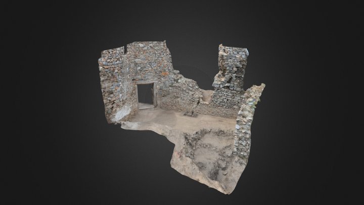 Oponice Castle - trench 3/2017 3D Model