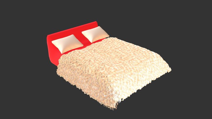 Furniture Bed 3D Model