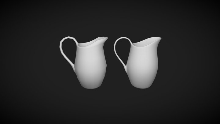 Dzbanek LP i HP 3D Model