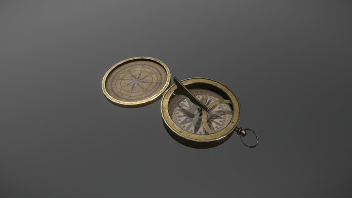 Compass - Intruders Hide and Seek 3D Model