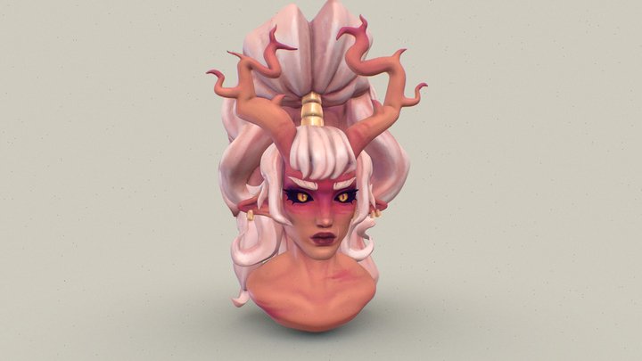 Misery Business - bust 3D Model