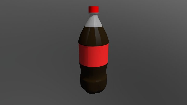 Coke Bottle 3D Model