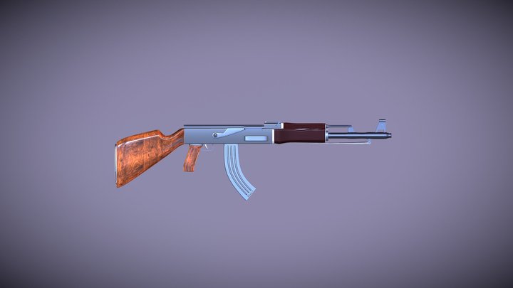 AK-47 3D Model
