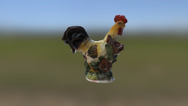 Rooster model 3D Model