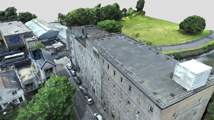 Nuns' Island 3D Model