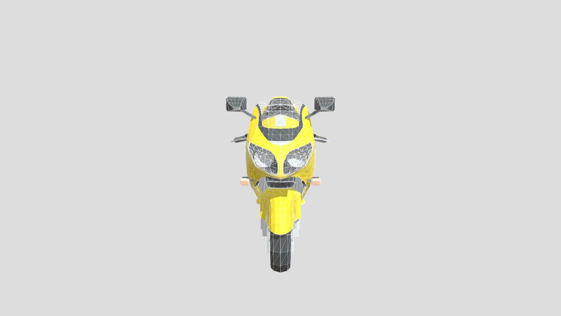 Kawasaki Ninja ZX-12R - 3D model by mega123wherere2 [002c179