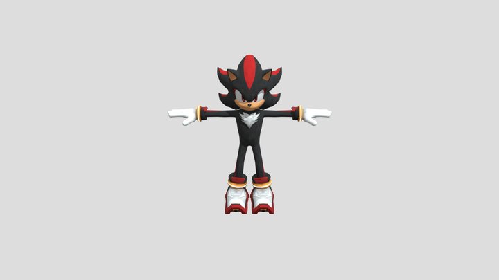 Shadow Movie (Sonic Movie 3) 3D Model