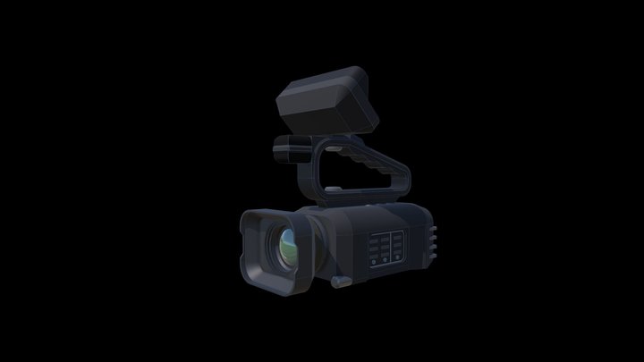 Camcorder Video Camera 3D Model