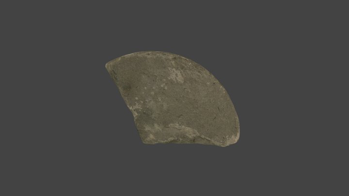 Argilite (roche sédimentaire) 3D Model