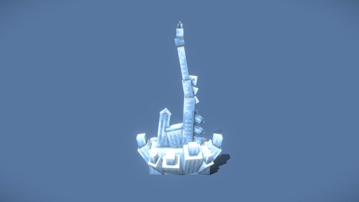 Ice axe 3D Model