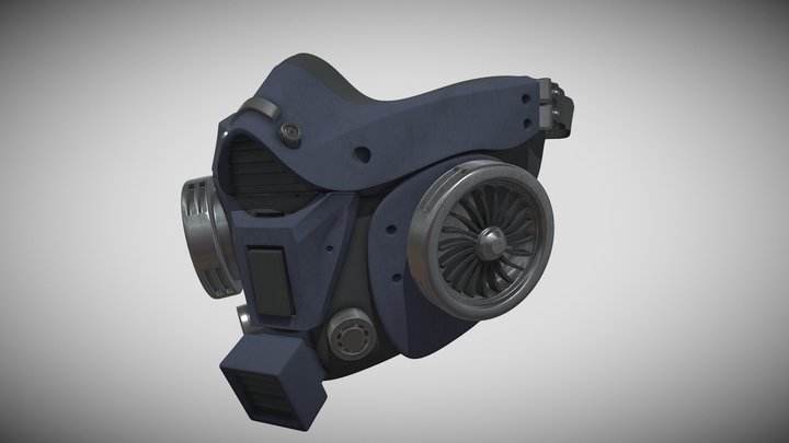 Respirator 3D Model