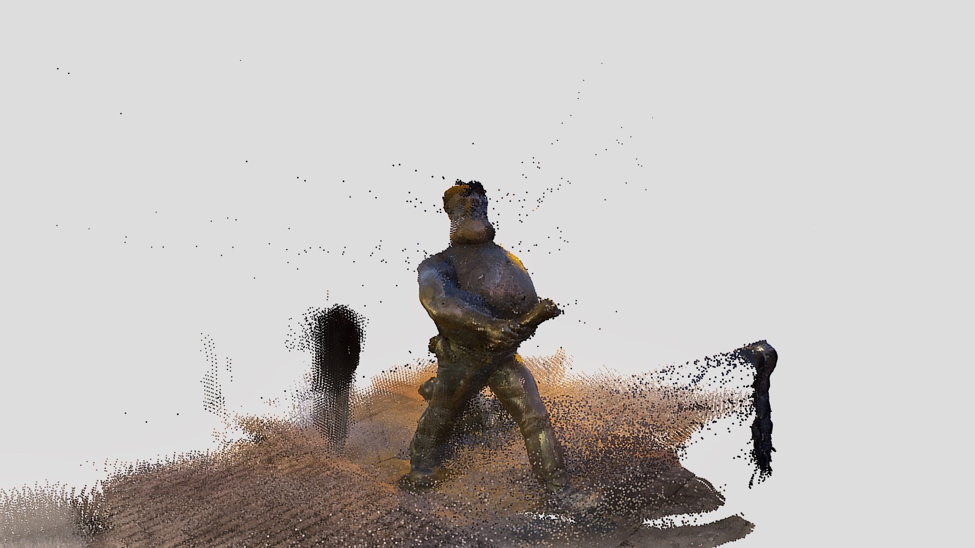 Desperate Dan Point Cloud