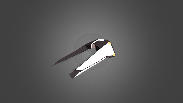 lowpoly space concept 3D Model