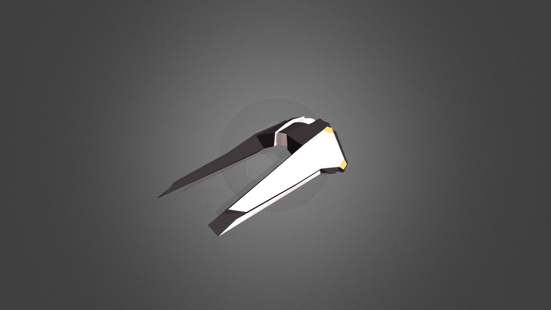 lowpoly space concept