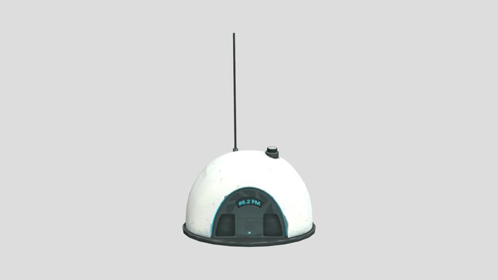 Portal 2 Radio 3D Model