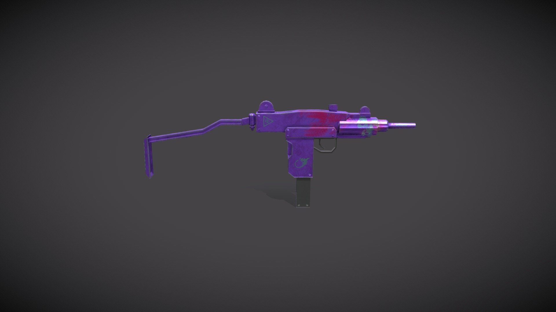 Micro Uzi - Download Free 3D model by OscarNiper [00362d0] - Sketchfab