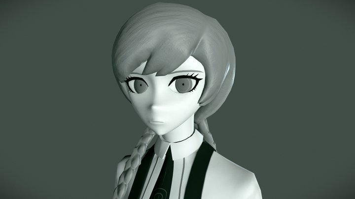 Kyoko Kirigiri from Danganronpa 3D Model