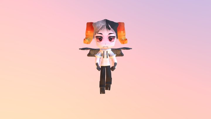 lowpoly Pandora 3D Model