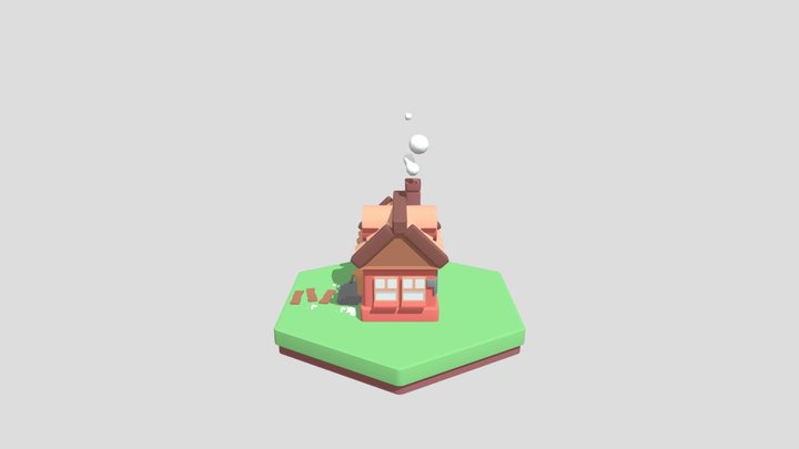 Cottage 3D Model