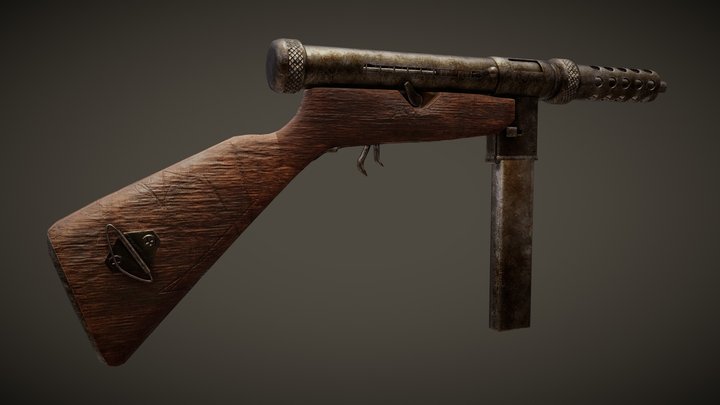 Handmade SMG