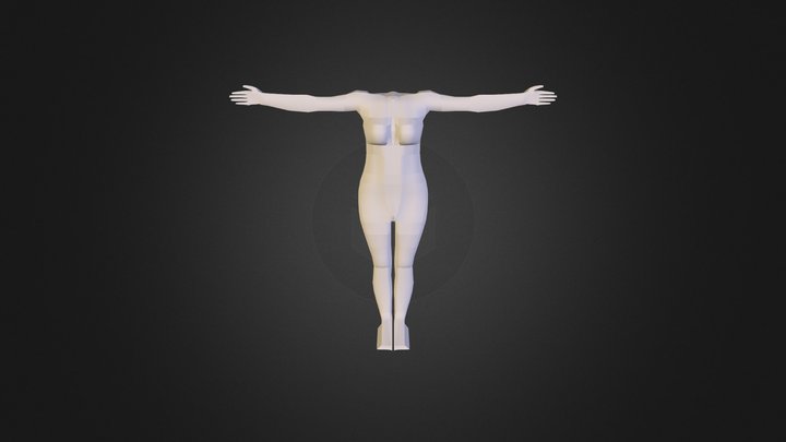 Female_Body_Mesh_WK3 3D Model
