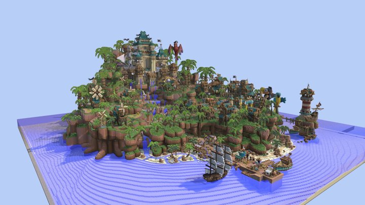 Spawn - Pirate Bay - 800x800 3D Model