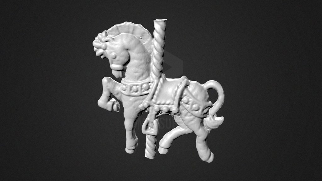 Horse Sculpture 3D Scan