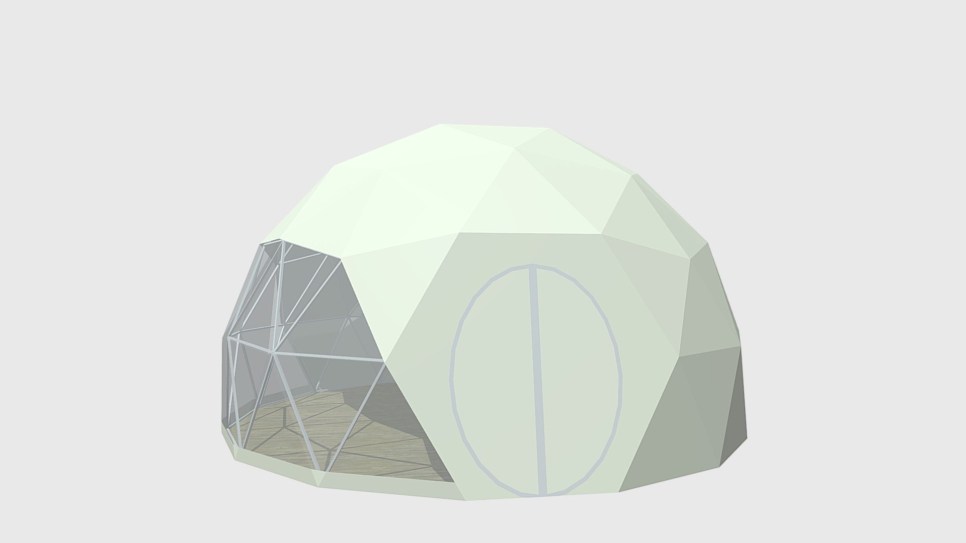 Sala Yoga Camila & Clement — Sketchfab embed 3D viewer