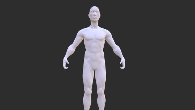 Blocagem Final de Personagem (Orochimaru) 3D Model