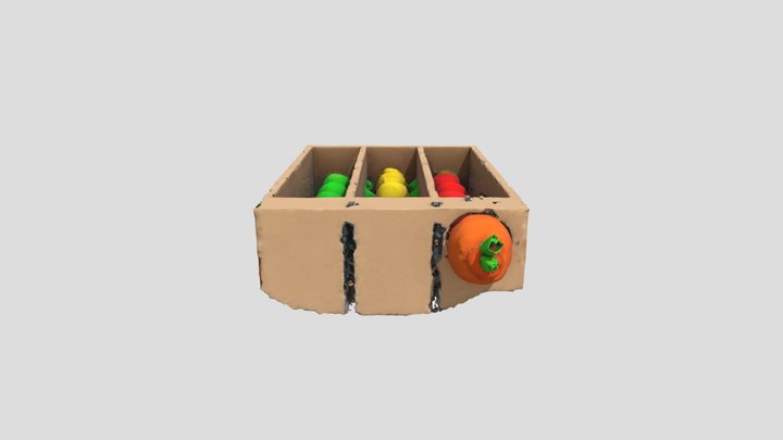 Battery With Balls 3D Model