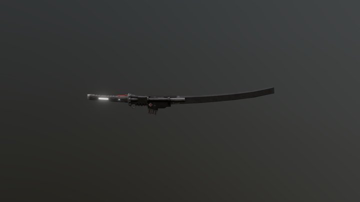 High Frequency Village Rain Blade 3D Model