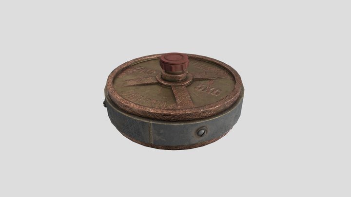 Landmine 3D Model