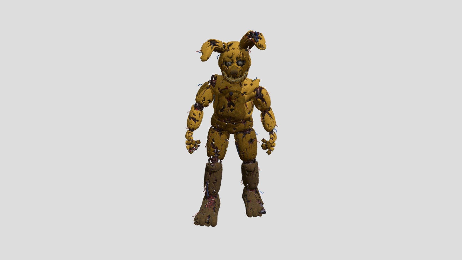 springtrap_stylized - 3D model by Chance123409 [003f99d] - Sketchfab