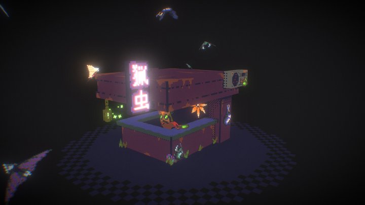 Kinsect Shop 3D Model