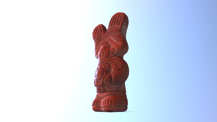Ceramic Figure / Fun with SketchFab 3D Model
