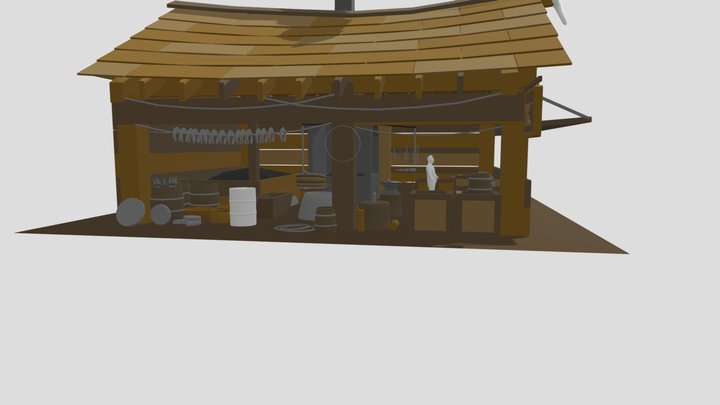 Blacksmith 3D Model