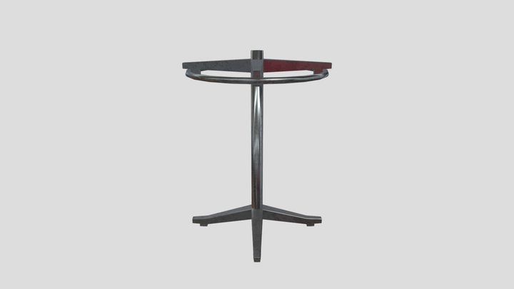 Metal Clothes Hanger 3D Model