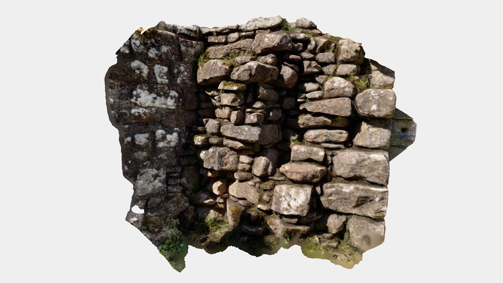 Morton Castle Wall