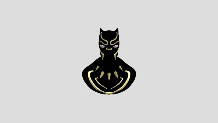 Black Panther 3D Model