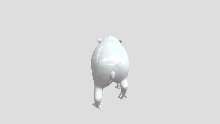 tapirus terrestris colombianus 3D Model